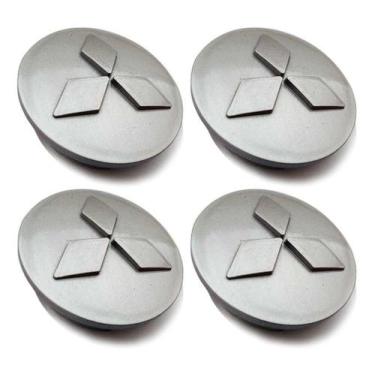Imagem de Jogo 4 Calota calotinha Roda Mitsubishi Outlander Lancer ASX Pajero Da