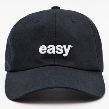 Imagem de Boné Easy Lança Perfume Logo Brand Ou26 Preto Feminino, Único, Preto