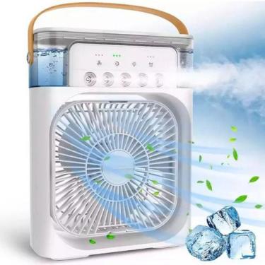 Imagem de softdigit Ventilador Portátil de Mesa Mini Ar Condicionado Umidificado