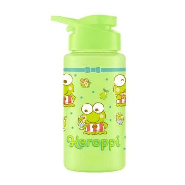Imagem de Garrafinha De Água Squeeze Infantil De Plástico 500ml Com Tampa Higiên