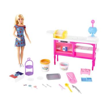 Imagem de Boneca Barbie It Takes Two Cafeteria do Buddy  - com Acessórios Mattel