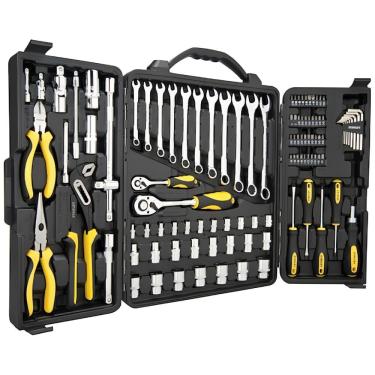 Imagem de Kit Multiferramentas para Mecânicos 110 Peças STMT81243-LA em Aço Cromo Vanádio com Maleta Stanley