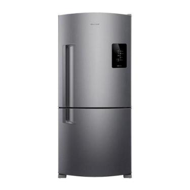 Imagem de Geladeira Brastemp Frost Free Inverse 591l Inox, Inox, 110V