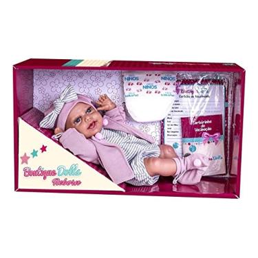 Imagem de Boneca Bebê Boutique Doll Reborn Menina, SUPER TOYS, original