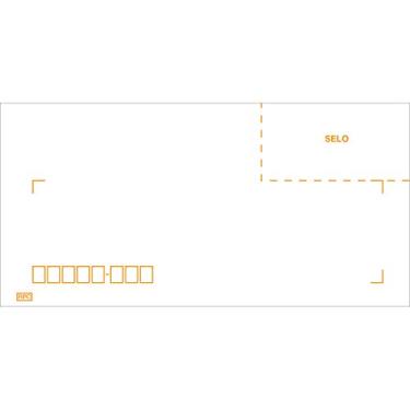 Imagem de Envelope Ofício Branco TB11 114x229mm, Tilibra, 205893, Blister com 10 envelopes