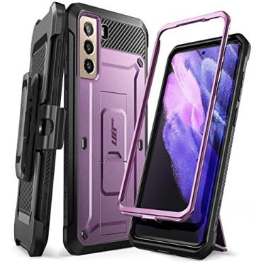 Imagem de Capa SUPCASE Unicorn Beetle Pro Series projetada para Samsung Galaxy S21 Plus 5G (versão 2021), capa resistente de corpo inteiro e dupla camada Coldre e suporte sem protetor de tela integrado (Roxo)