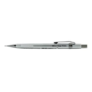 Imagem de Pentel P205 Sharp Mech Pencil 0.5mm Met.Silvr