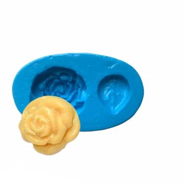 Imagem de Molde De Silicone Rosa, Folha, Resina, Confeitaria, Biscuit Molds Planet