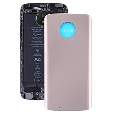 Imagem de HONGYAN Peças de substituição de telefone celular Tampa traseira da bateria para Motorola Moto G6 Acessórios telefônicos
