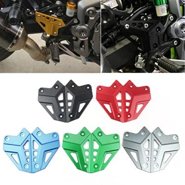 Imagem de FINMOKAL Apto para Kawasaki Z900 Moto CNC Peg Peg Calcanhar Proteção Capa Protetor