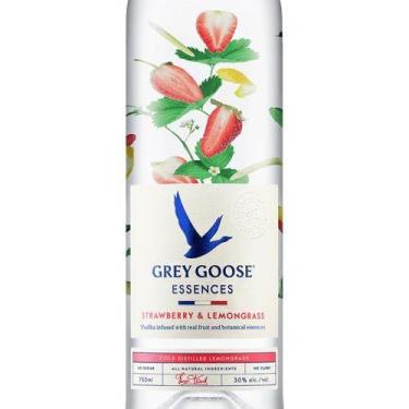 Imagem de Vodka Grey Goose Essences Strawberry (Morango) 750ml - Grey Groose