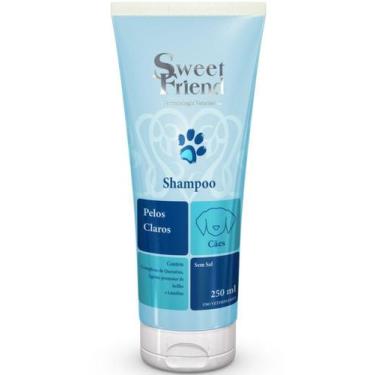 Imagem de Shampoo Sweet Friend Intensive Care Pelos Claros Para Cães - 250ml