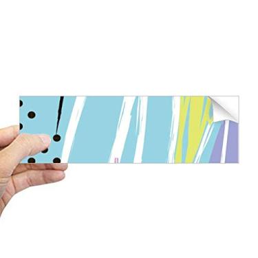 Imagem de DIYthinker Adesivo retangular com estampa de plantas abstratas Joy para janela de notebook