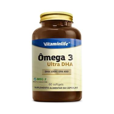 Imagem de Ômega 3 Ultra DHA - 60 Softgels - VitaminLife-Unissex
