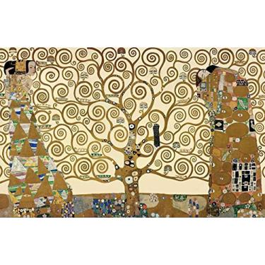 Imagem de Santhatela - Árvore da Vida (1905) de Gustav Klimt - Tela Canvas para Quadro, 75x117 cm