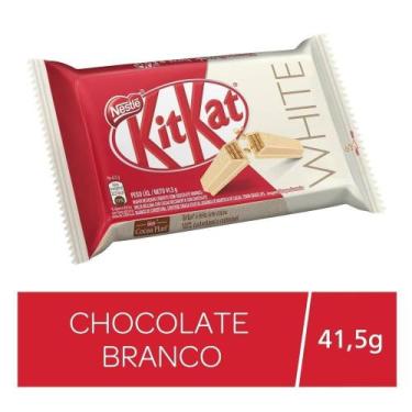 Imagem de Chocolate Nestlé Kit Kat 4F Branco 41,5G - Embalagem Com 24 Unidades