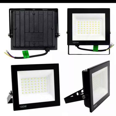 Imagem de Refletor Led Holofote 100w A prova D`água Branco Frio 6500k