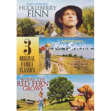 Imagem de Original Family Classics V.2: Huckleberry Finn / The Adventures of Tom Sawyer / Where the Red Fern Grows / Bonus: Lassie: The Painted Hills
