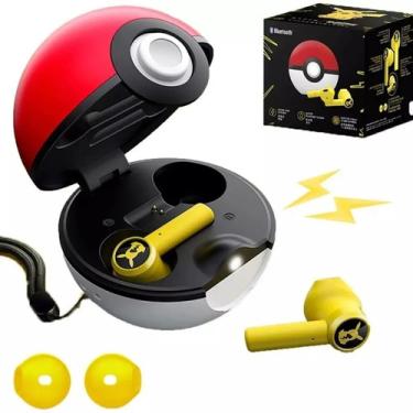 Imagem de Razer Pikachu Fone De Ouvido Pokémon Tws In-ear Bluetooth  Hammerhead True Wireless Earbuds