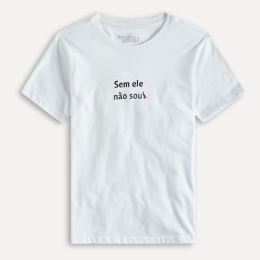 Imagem de Camiseta Infantil Reserva Mini Sem Ele Não Sou Masculina-Masculino