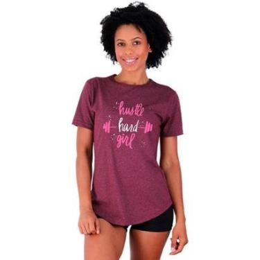 Imagem de Camiseta Longline Feminina MXD Conceito Estampas Dia a Dia Fitness-Feminino