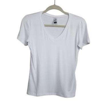 Imagem de Blusa Básica Viscolycra Premium Gola V c/ Plus Size Biografia-Feminino