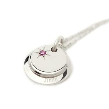 Imagem de BTS | STONEHENgE Colar oficial do exército da Moment of Light Jewelry, Zircônia cúbica, Zircônia cúbica