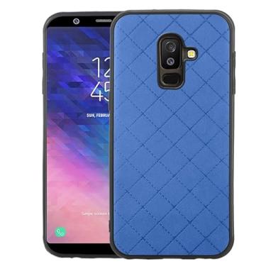 Imagem de ELISORLI Compatível com Samsung Galaxy A6 Plus/J8 2018 Capa robusta fina e fina acessórios para celular antiderrapante de borracha TPU proteção para celular capa macia para Gaxaly A6+ A6Plus 6A +