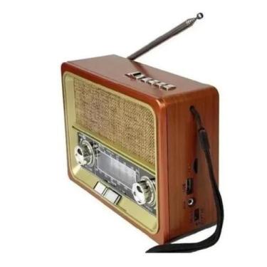Imagem de Radio Retro Usb Solar Recarregável - LI