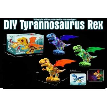 Imagem de Brinquedo tiranossauro Rex que solta fumaça com luzes - TOYS