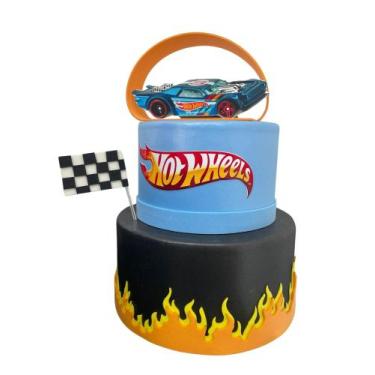 Imagem de Bolo Fake Hotwheels - Catavento Festa dos Sonhos
