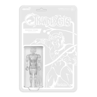 Imagem de Super7 Invisible Tygra Clear Variant Thundercats Reaction Figure