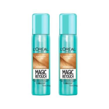 Imagem de Coloraçao Loreal Magic Retouch 75ml Spray Louro Claro - 2un