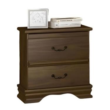 Imagem de Mesa de Cabeceira Eliane cor Castanho - Bedroom