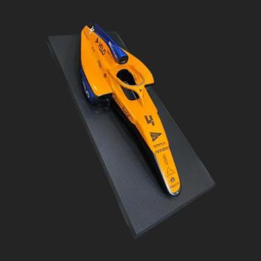 Imagem de Quadro 3D Decorativo 120x50 Carro F1 LN 2020 Amarela G53 - Gran Belo