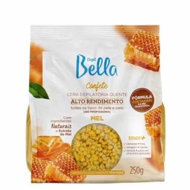 Imagem de Cera Depilatória Confete Mel 250g - Depil Bella