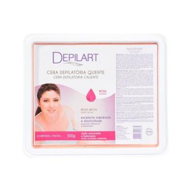 Imagem de Cera Depilatória Quente Rosa 500g - Depilart