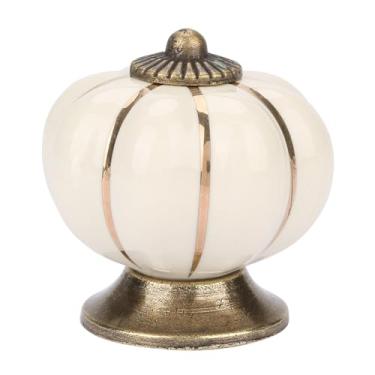 Imagem de Maçaneta de Porta Em Forma de Abóbora – Decoração de Colheita Festiva para Casa, Linda Maçaneta de Gabinete Com Tema de Outono, Perfeita para Decoração de Casa de Halloween ou