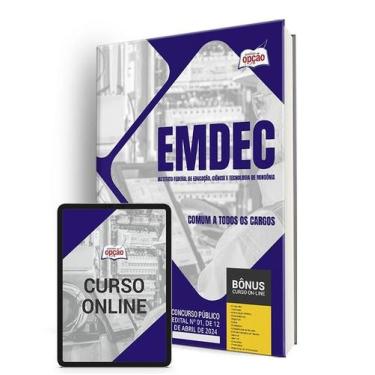 Imagem de Apostila EMDEC 2024 - Comum a Todos os Cargos - Apostilas Opção