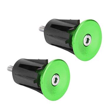 Imagem de Alumínio Oy Bike IPS Bar Plug para Mountain Road Black IPS End Plug para LeBar G Plug (Verde)