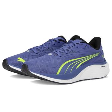 Imagem de PUMA Tênis de corrida masculino Electrify Nitro 4, Cristal azul/alerta amarelo, 42