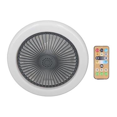 Imagem de Ventilador de Teto Com Velocidade Leve, Ajustável, Lâmina Fechada, para Varanda, Banheiro, Armário