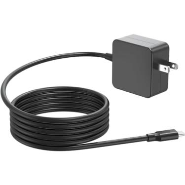 Imagem de Carregador USB C de 45 W para Samsung Chromebook 4, carregador Samsung Chromebook - (certificado de segurança pela UL)