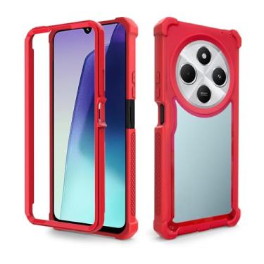 Imagem de Asuwish Capa de telefone para Xiaomi Redmi 14C 5G/14 C 4G/A4/A3 Pro/14R/Poco C75 Capa robusta à prova de choque à prova de quedas proteção de corpo inteiro acessórios de celular híbrido resistente C14