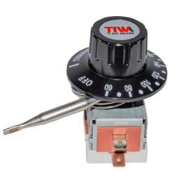 Imagem de Termostato Elétrico para Fritadeiras Fornos 50 a 200 ºC 30A - Wts, Pra