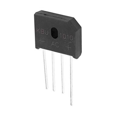 Imagem de 1000V Diodo Bridge KBU1010 Ponte do Retificador 10A para Aparelhos Industriais de Circuitos Eletrônicos (1 Um à venda)