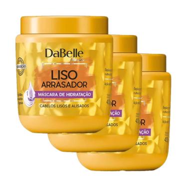 Imagem de Kit 3 und Dabelle Máscara Liso Arrasador 400g