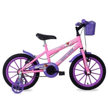 Imagem de Bicicleta Infantil Aro 16 MTB Cesto Mormaii Sweet Girl Rosa