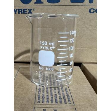 Imagem de PYREX Heavy Duty Griffin 1003 150mL Beaker Double Scale Graduated; Each