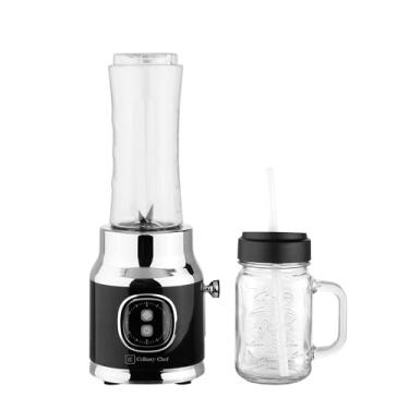 Imagem de FRIGIDAIRE ESMM100-BLACK, Liquidificador Pessoal de Bancada, Lavável na Lava-Louças, Livre de BPA, Alta Potência, Branco Creme